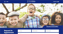 Desktop Screenshot of familydentalservice.net